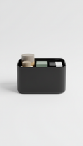 Jet Black Countertop Storage Bin