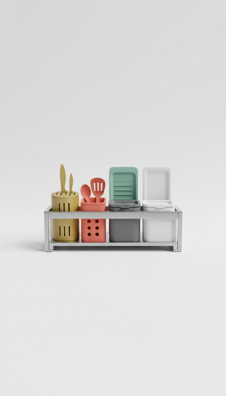 Stainless Steel Modular Countertop Rack
