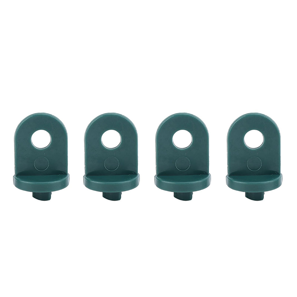 50 PCS Plastic Greenhouse Hook Plant Flower Hanger (Green)