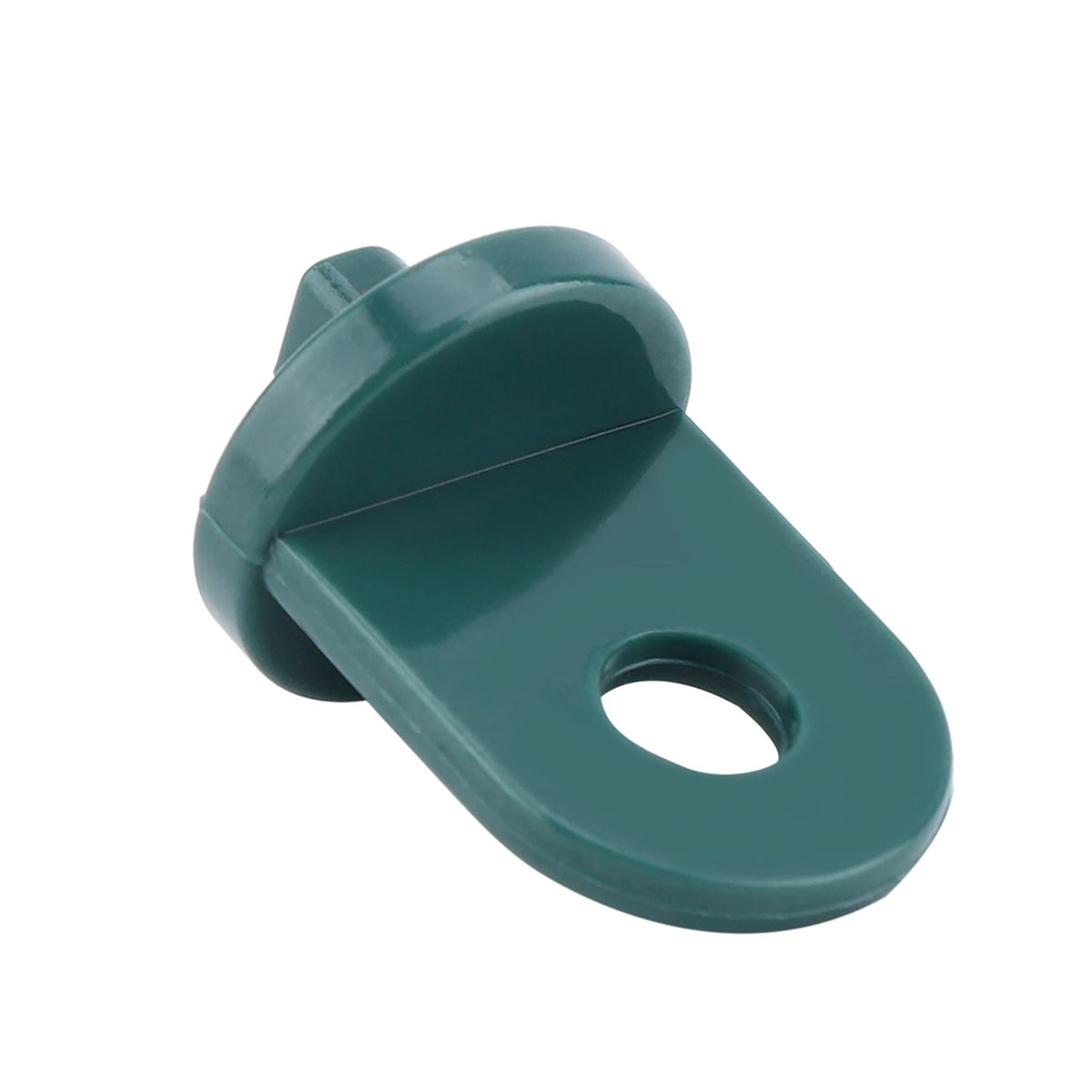 50 PCS Plastic Greenhouse Hook Plant Flower Hanger (Green)