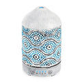 activiva 100ml Metal Essential Oil and Aroma Diffuser-Vintage White