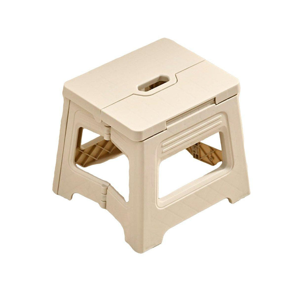 Portable Adjustable Folding Plastic Stool Retractable Outdoor Fishing Chair - Grey